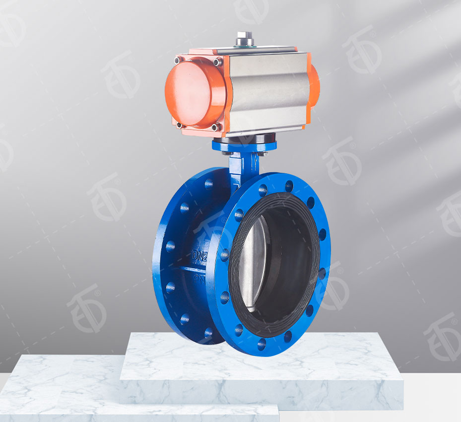 Flange center plate butterfly valve（…