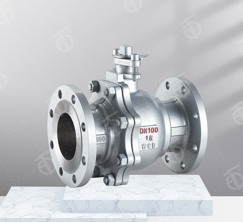 Cast steel ball valve